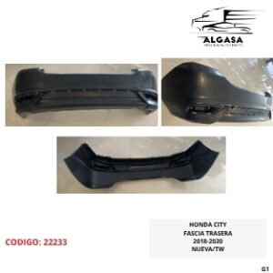 HONDA CITY FASCIA TRASERA 2018-2020 NUEVA/TW