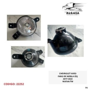 CHEVROLET AVEO FARO DE NIEBLA IZQ 2017-2022 NUEVA/TW