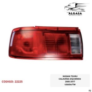 NISSAN TSURU CALAVERA IZQUIERDO 2005-2017 USADA/TW